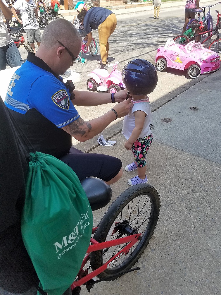 Bike Safety Day Held at Salem Square