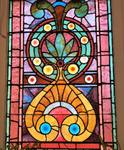 Stained glass window