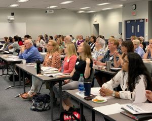 workshop attendees in Morton